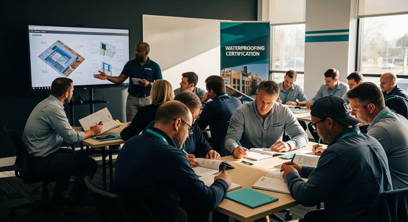 waterproofing certification class