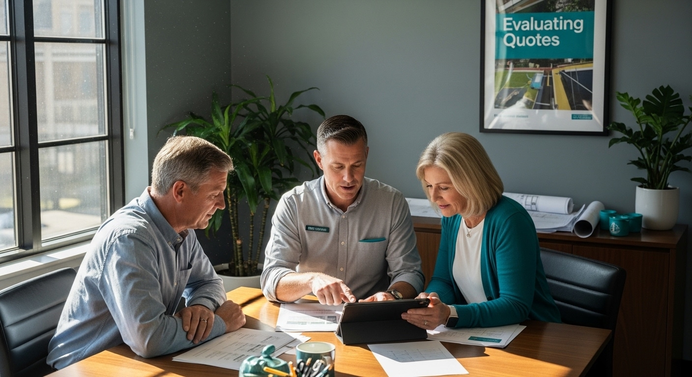 evaluating waterproofing quotes