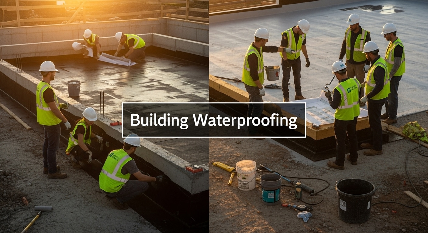building waterproofing construction