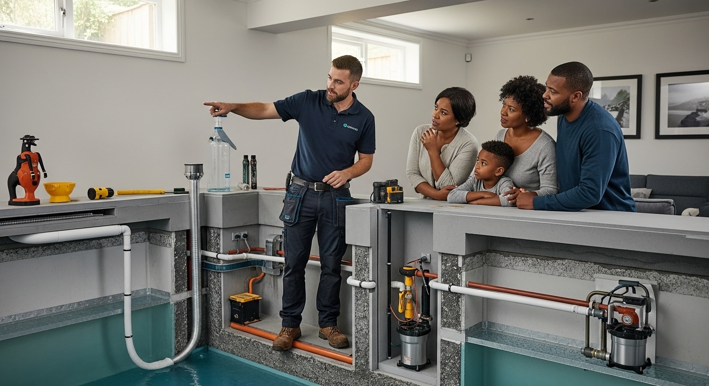 basement waterproofing, home solutions, family consultation