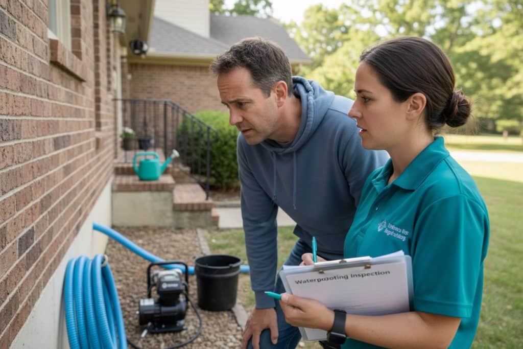 waterproofing inspection owners