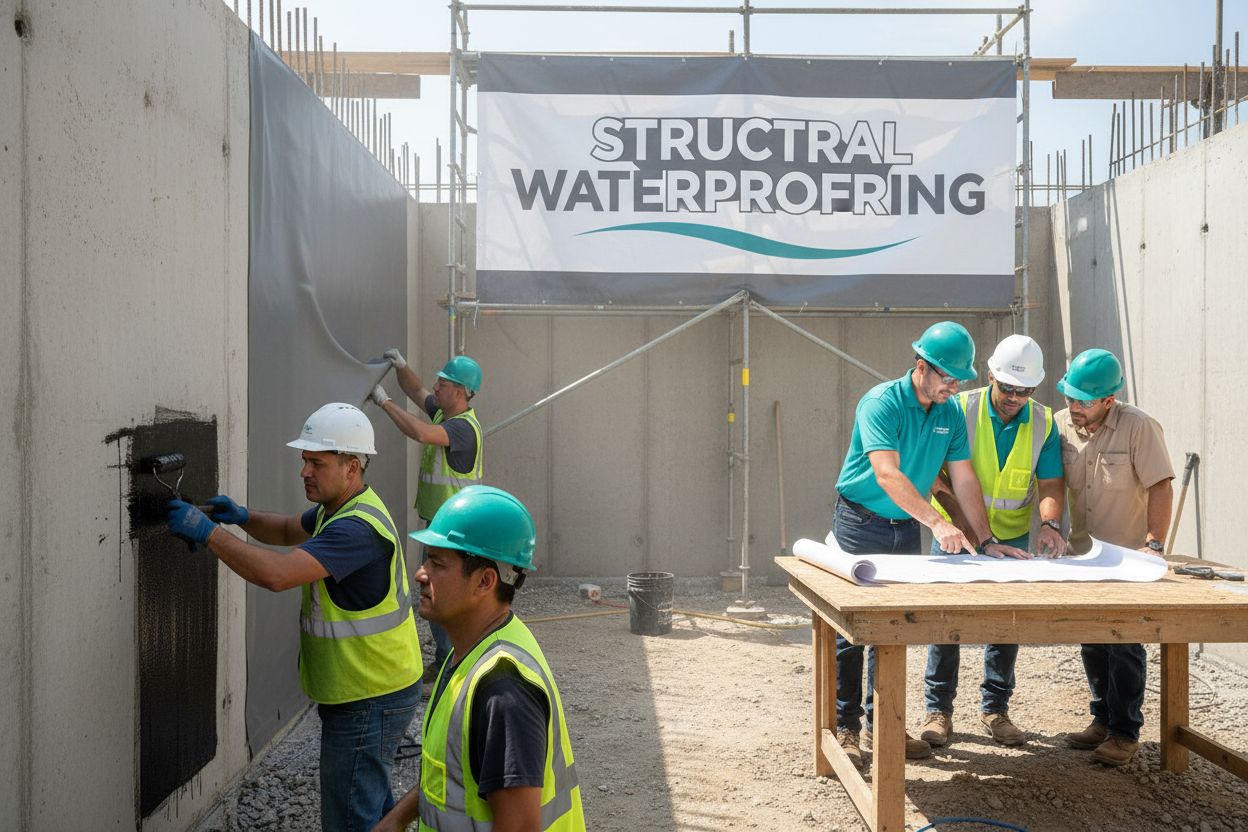 foundation waterproofing construction