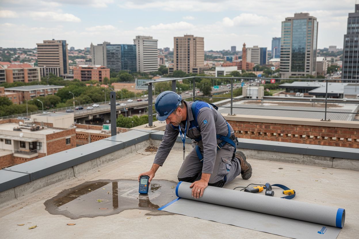 South African waterproofing specialist roof