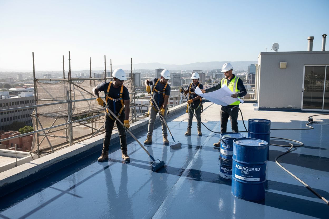 commercial roof waterproofing