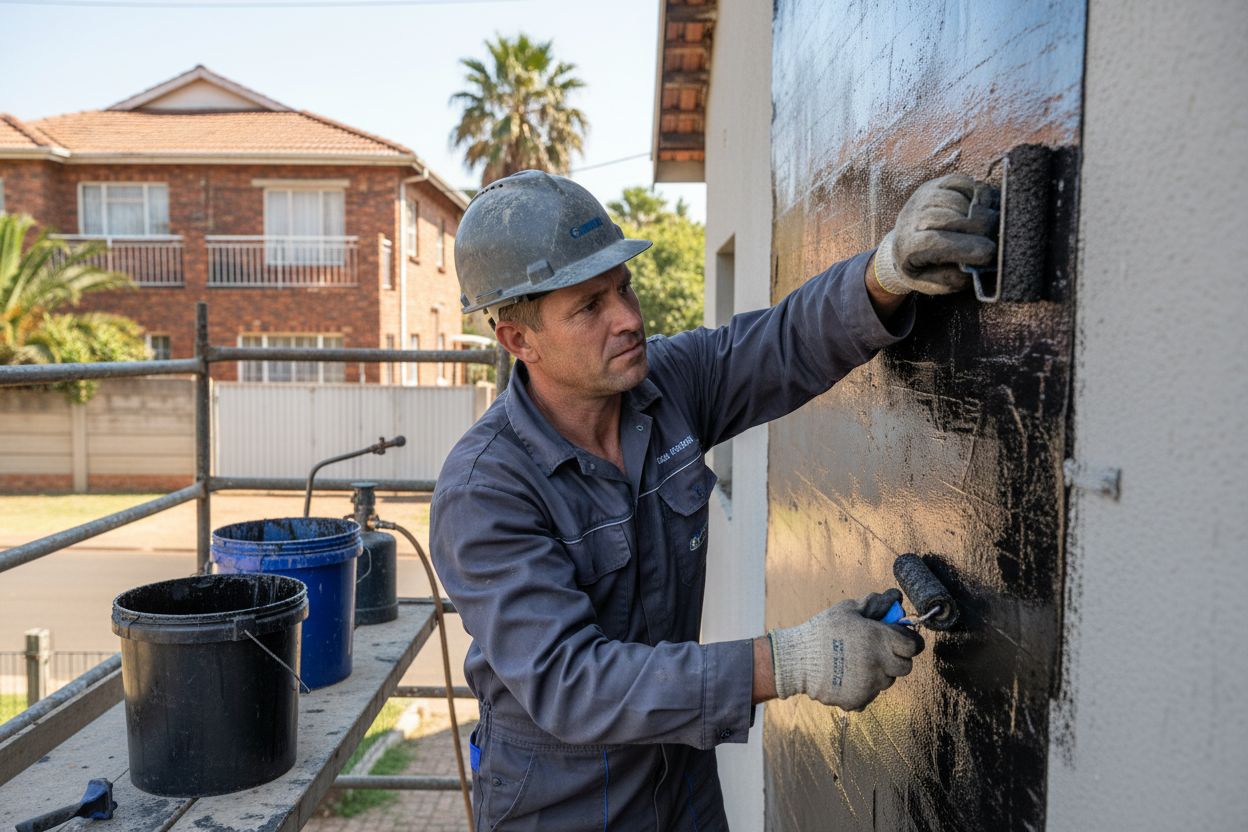exterior wall waterproofing