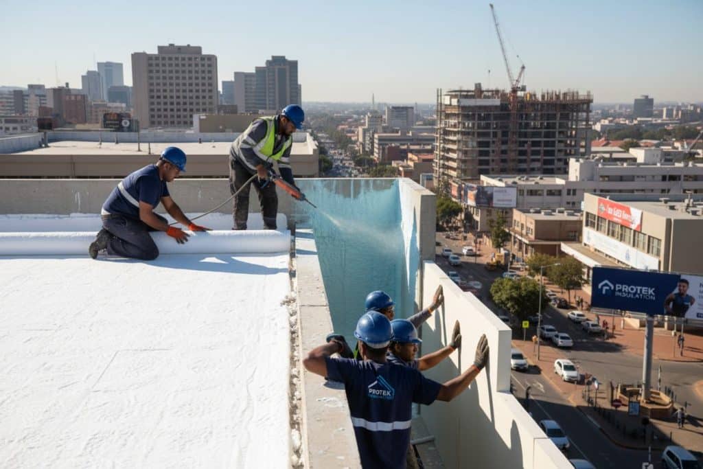 thermal waterproofing application