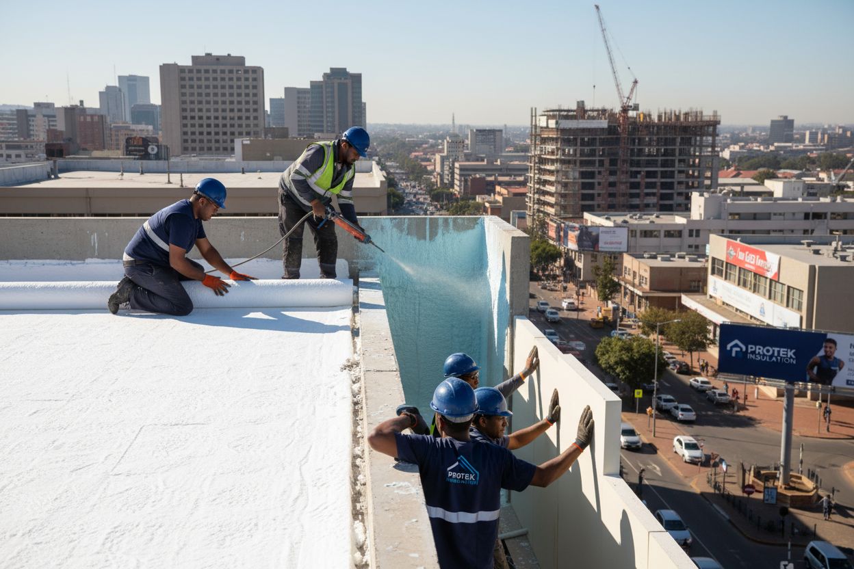 thermal waterproofing application