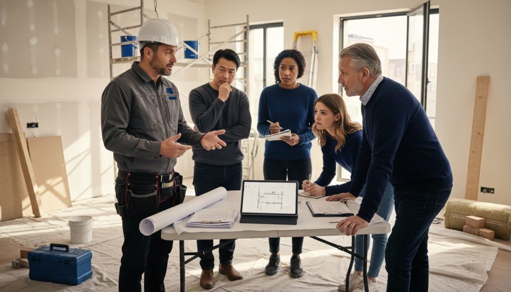 contractor meeting renovation