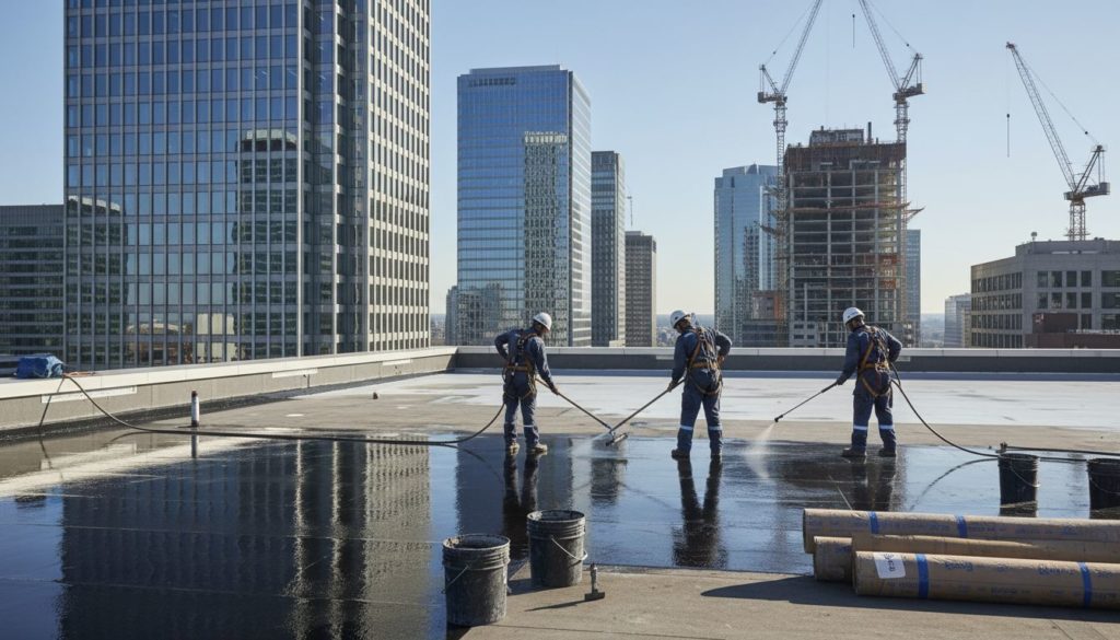 commercial roof waterproofing