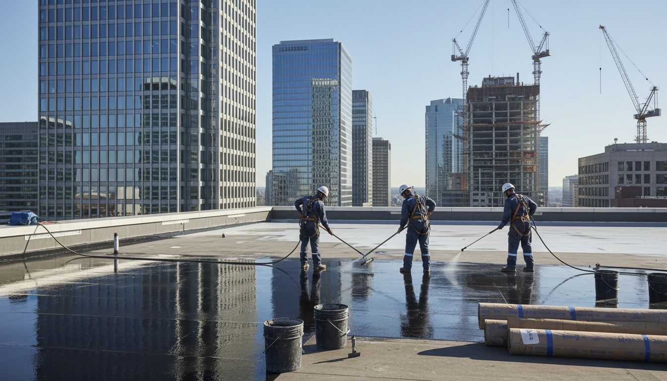 commercial roof waterproofing