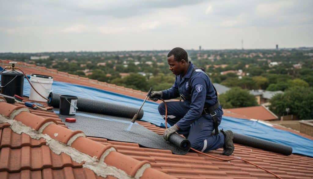 South African roof waterproofing