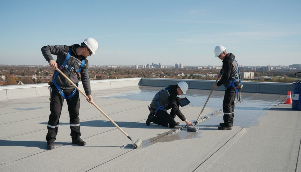 top roof waterproofing services hero header image