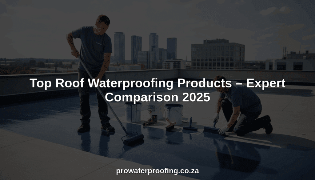 top roof waterproofing products hero header image