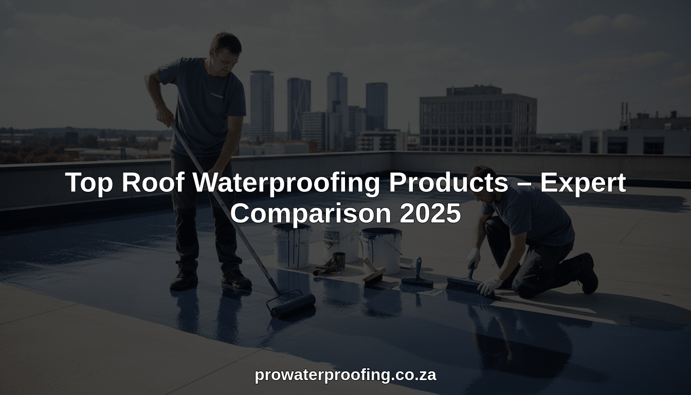 top roof waterproofing products hero header image