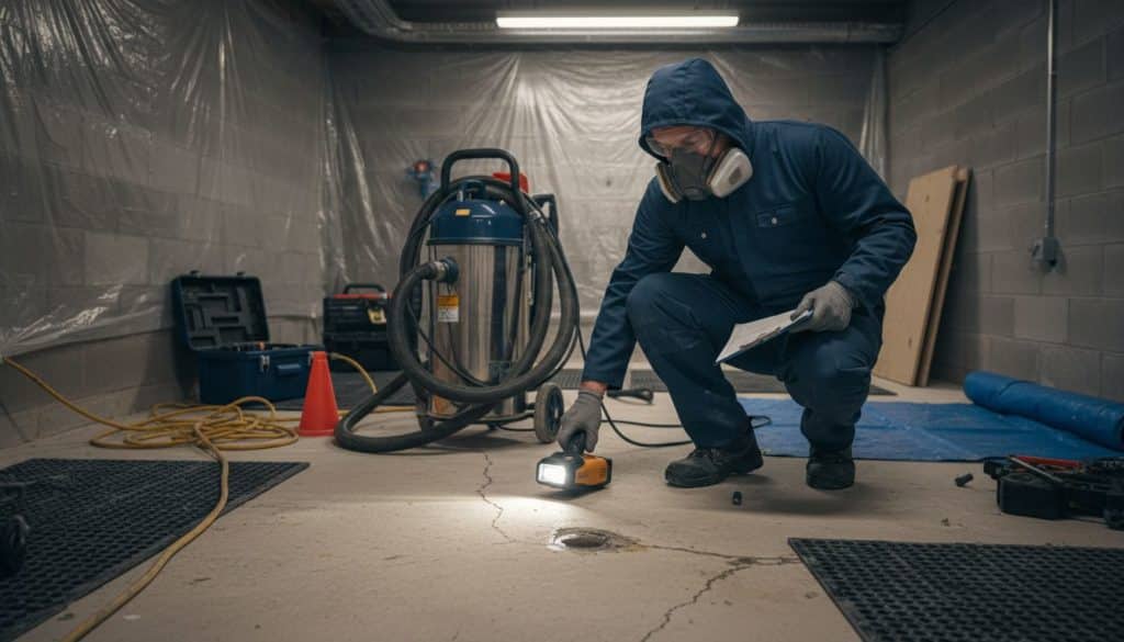 waterproofing surface inspection