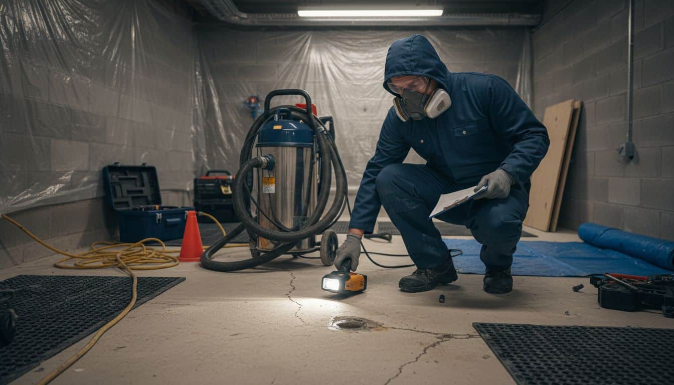 waterproofing surface inspection